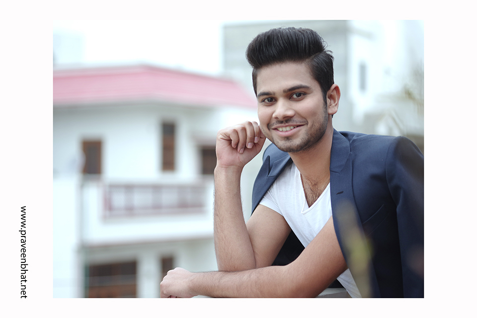 Male modelling portfolio shoot for Abhinav Chaudhary