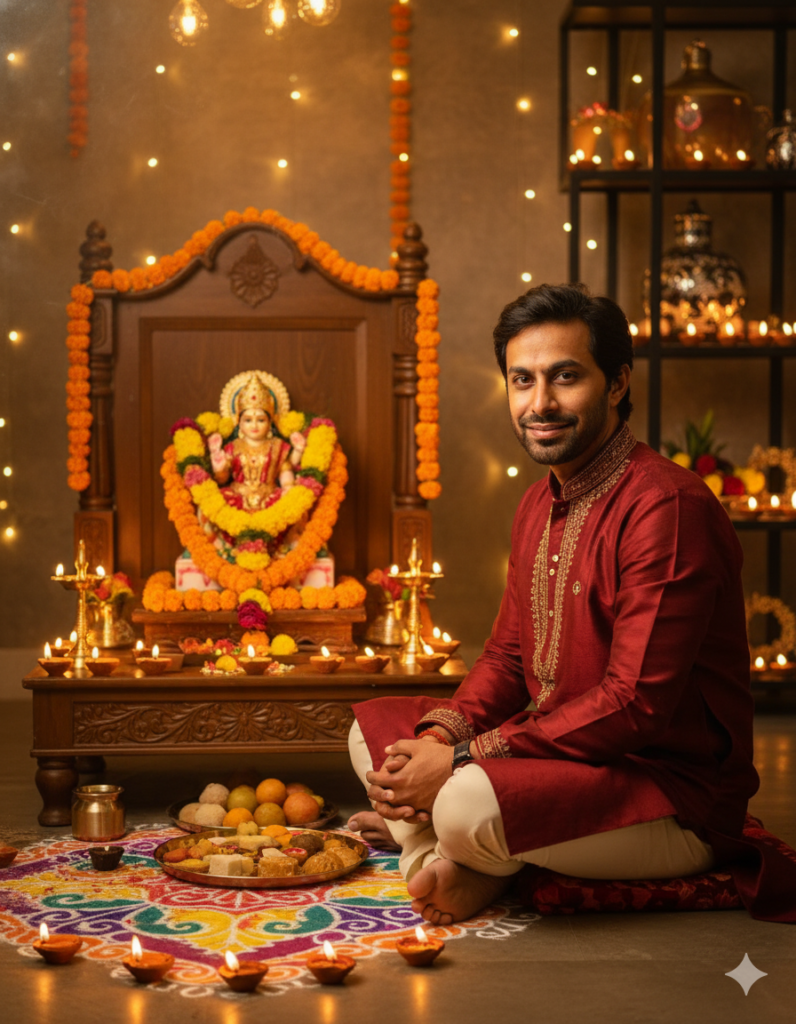 google gemini Diwali photo generation Prompts 