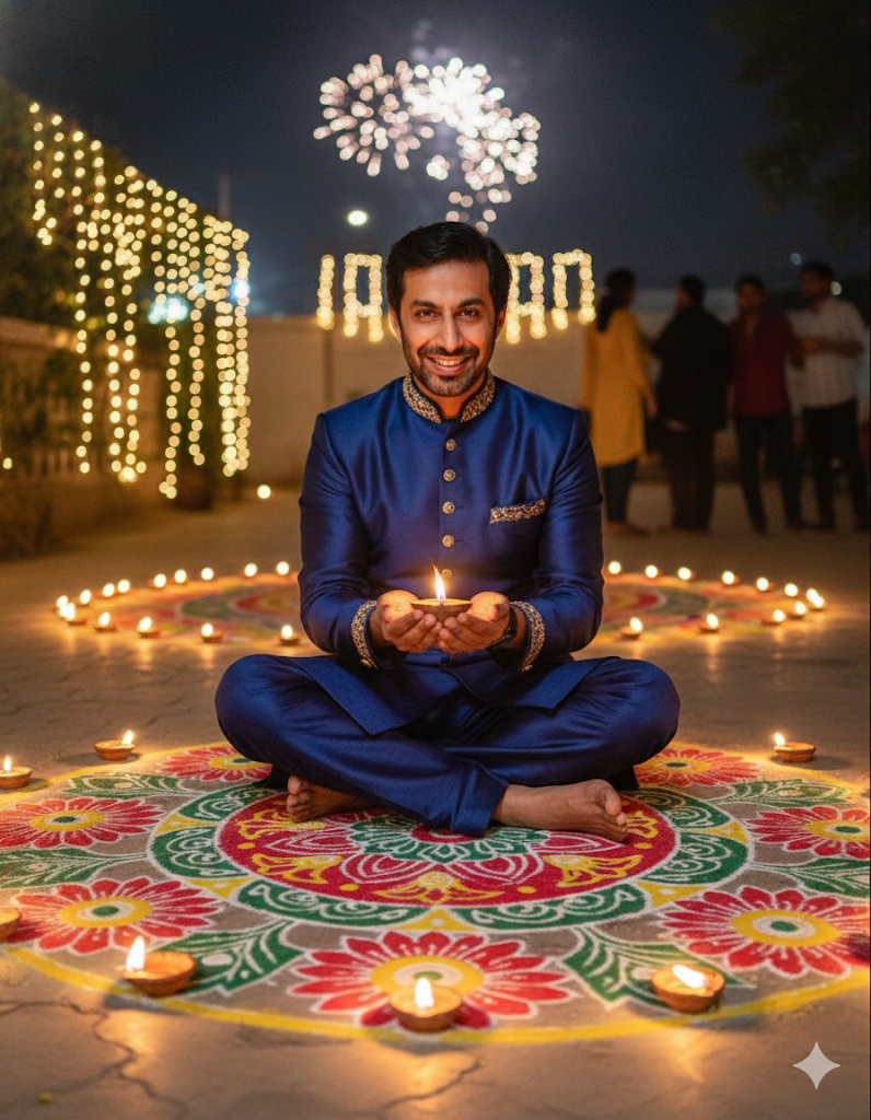 Google Gemini Diwali AI Photo Editing Prompt 2025