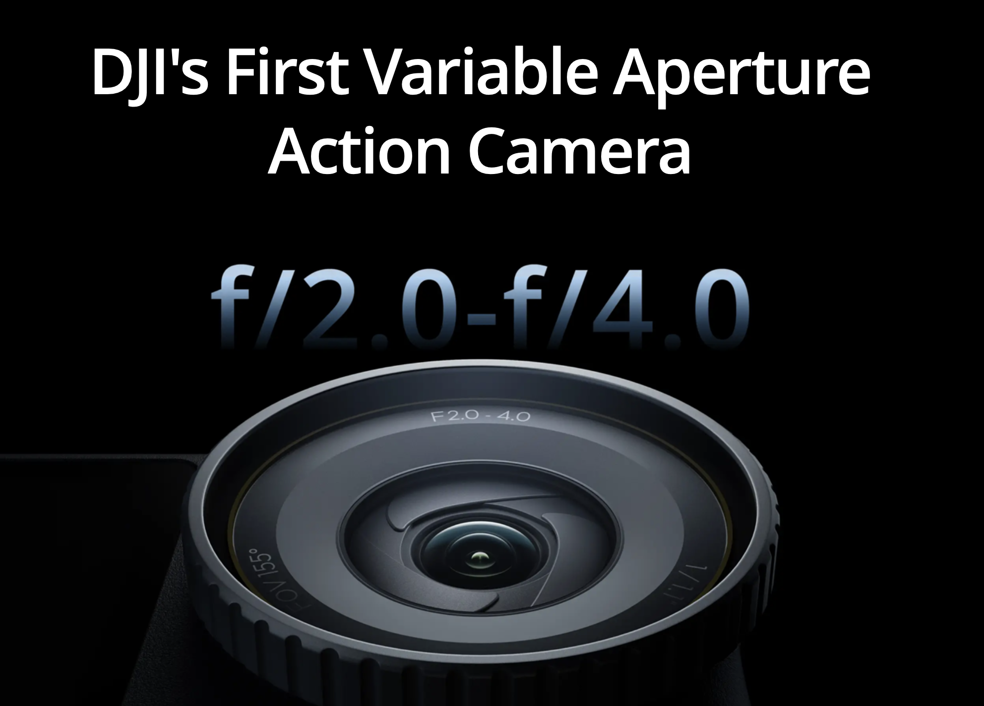 DJI Osmo Action 6 variable aperture