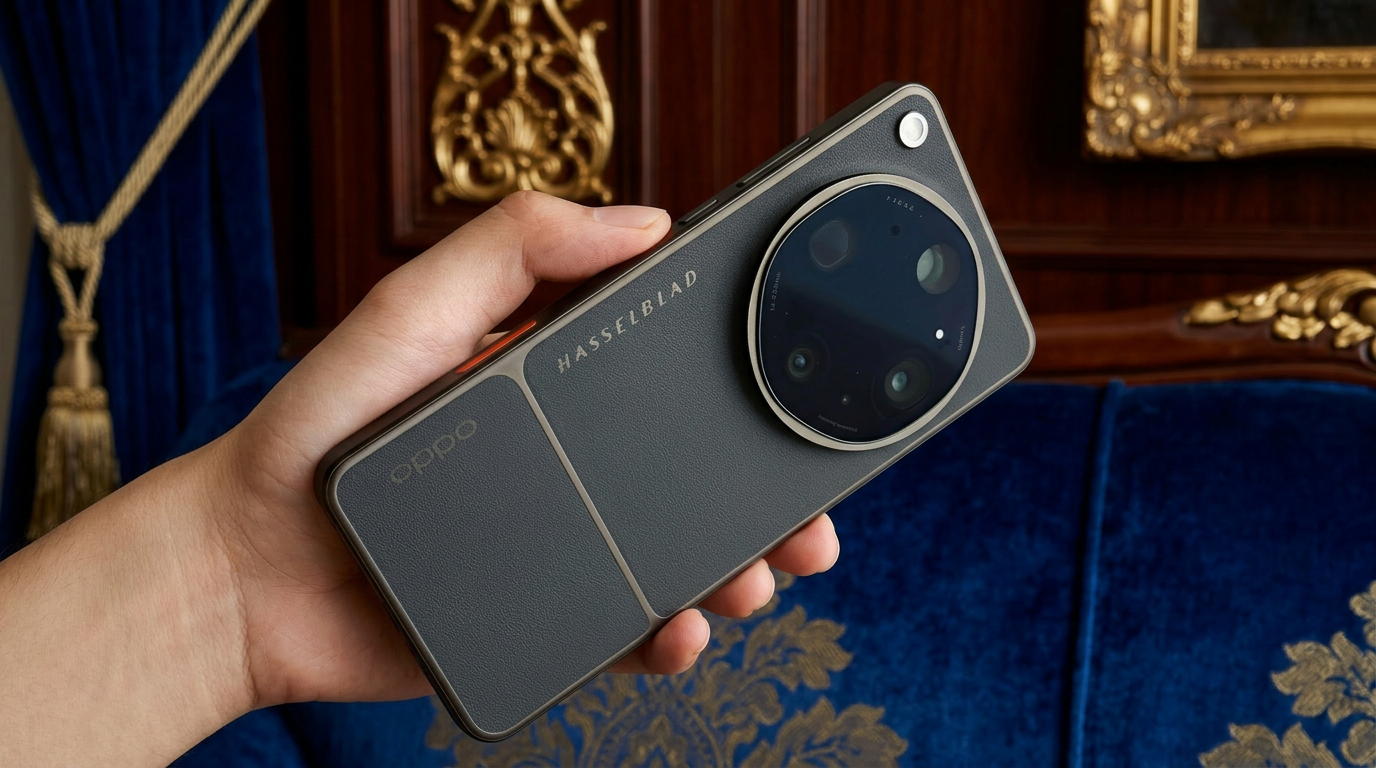 Oppo Find X9 Ultra camera black design 