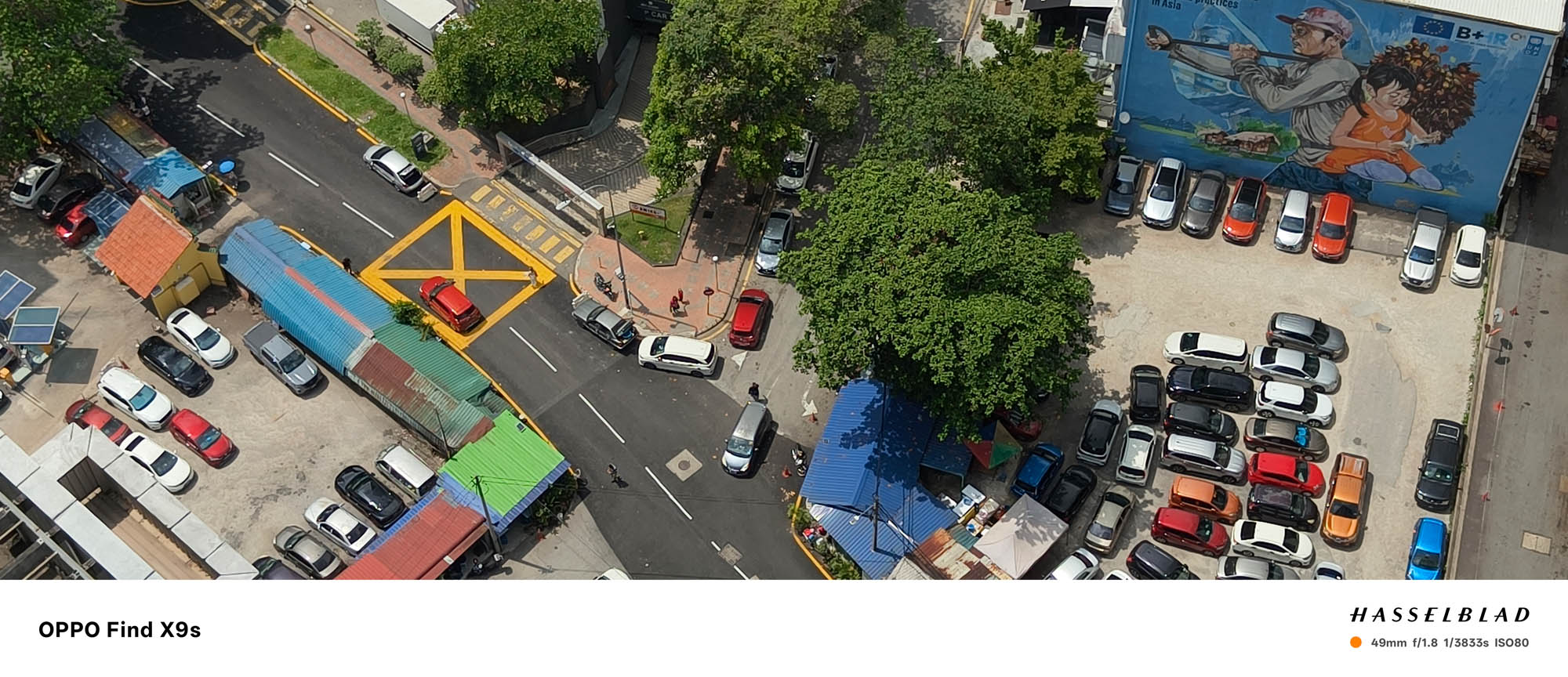 OPPO Find X9s Hasselblad XPAN photo Kuala Lumpur