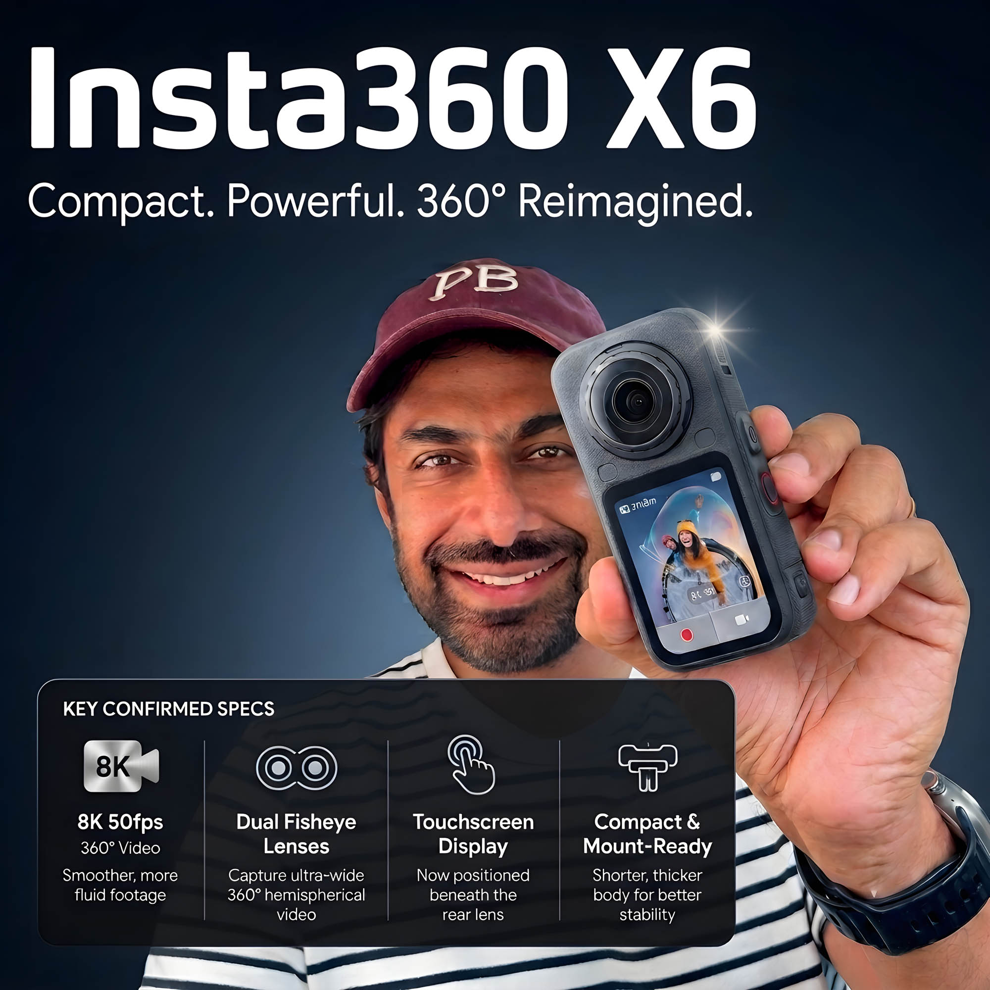 Insta 360 X6 Camera Specs 