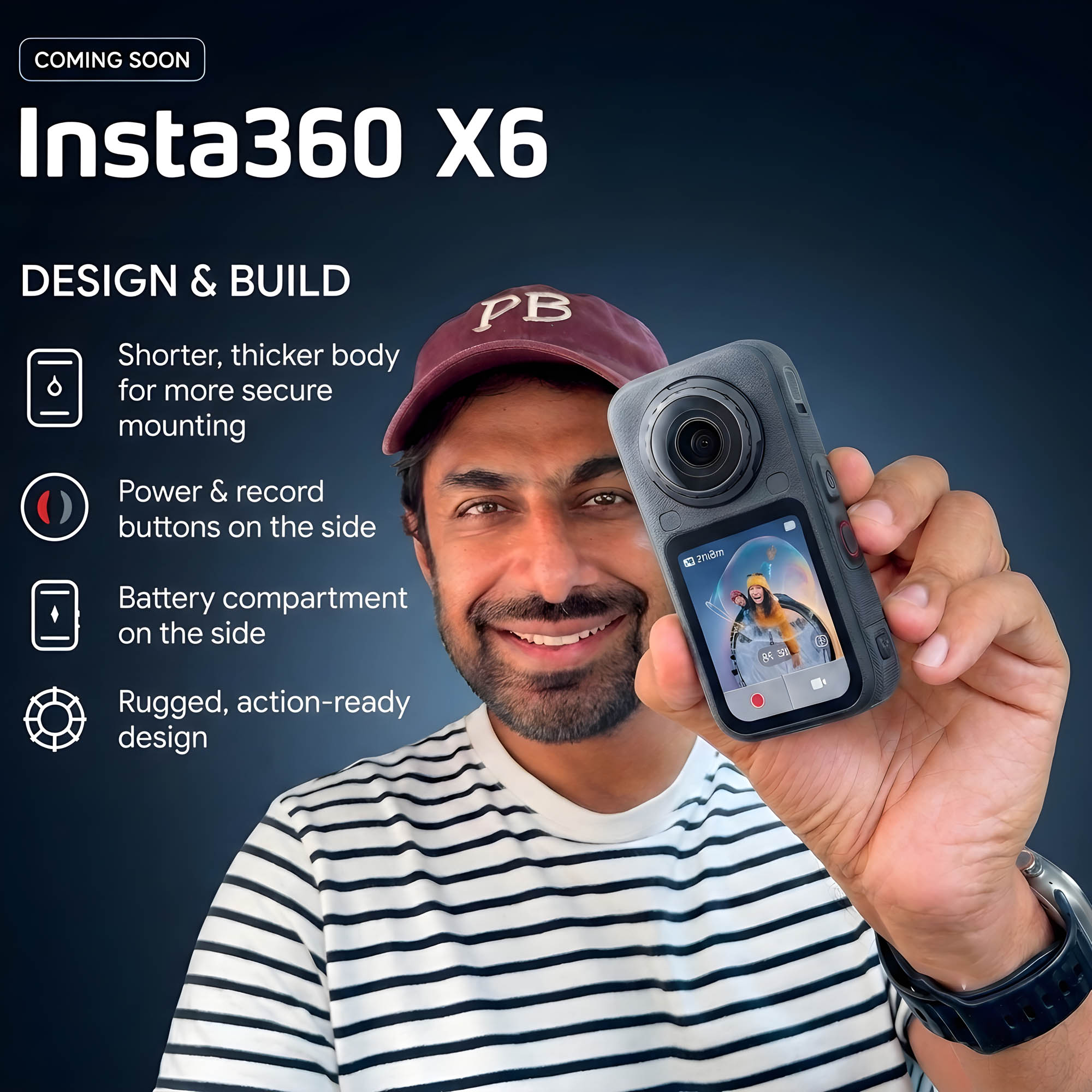 Insta 360 X6 Camera Specs